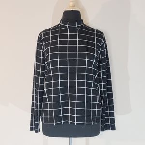 Shein 3XL grid check shirt